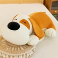 thumbnail image 6 of SPOORYYO Very Soft Dog Hugging Body Pillow - Large Puppy Stuffed Animals, Soft Cuddle Shiba Inu & Corgi, Brown/Yellow, Oversized Plush Toy for Kids and Adults, Perfect Gift, 11.8in, 6 of 8