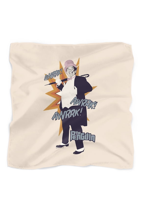 Batman Classic TV Series Penguin Bandana (21 in x 21 in)