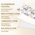 thumbnail image 6 of Crab Peel and Stick Wallpaper 23.6in x 9.8ft Blue Crab Coral Soft Pastel Colors Contact Paper Vinyl Waterproof Self Adhesive Wall Paper for Bedroom Shelf Cabinet Renter Friendly, 6 of 8