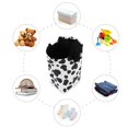 thumbnail image 7 of Yayeee Freestanding Laundry Hamper with Handle Collapsible Large Storage Basket for Clothes, Cow Spots, 7 of 7