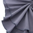 thumbnail image 3 of Mujeres Hijab Colr Mock Blusa Colr Versátil Camisa De Vestir Suéter Colr Decorativo - gris, Única Sunnimix cuello de dickey cuello alto, 3 of 8