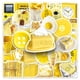 thumbnail image 2 of 50 pegatinas de estilo amarillo surtido: calcomanías creativas DIY para fundas de teléfonos, tazas de viaje, botellas de agua, computadoras portátiles y equipaje, 2 of 5