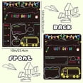 thumbnail image 3 of AKEGAMN Clearance! The First And Last Day Of School Signs Reversible And Erasable First Day Of School Signs Double Blackboard Used For Preschool Memory And In Kindergartens Suitable for all ages: Ou, 3 of 7