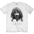 thumbnail image 1 of Frank Zappa Unisex T-Shirt Thin Logo Portrait, 1 of 3