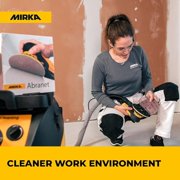 Mirka 9A-241-220 Abranet Sanding Discs, 6 Inch, 220 Grit, Hook & Loop, 50-Pack