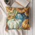 Fall Rectangle Pillow Covers Pumpkin Throw Pillow Case Farmhouse