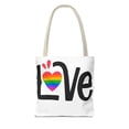 thumbnail image 2 of Pride Tote Bag (AOP),Love shopping bag, Pride beach tote bag, 2 of 4
