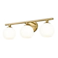 thumbnail image 3 of 1100-3V-BN-Z-Lite-Neoma - 3 Light Bath Vanity In Modern Style-7.25 Inches Tall and 21.75 Inches Wide-Brushed Nickel Finish, 3 of 7