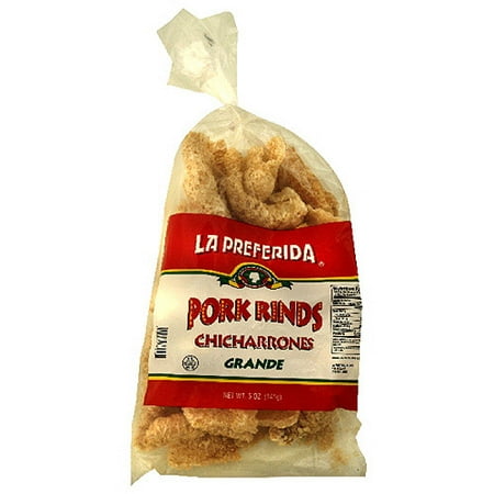 La Preferida Chicharrones Pork Rinds, 5 oz (Pack of (Best Way To Eat Pork Rinds)