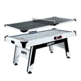 thumbnail image 1 of ESPN 72'' Air Powered Hockey Arcade Game with Table Tennis Conversion Top, 1 of 10
