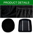 thumbnail image 3 of Stretch Jacquard Chair Seat Covers, Removable Washable Spandex Chair Seat Cushion Cover Non Slip Durable Dining Room, 3 of 6