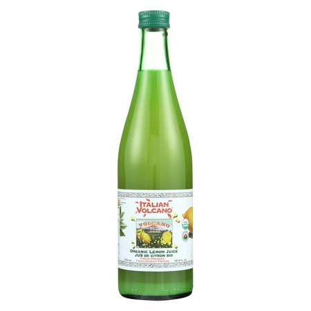 Volcano Bursts Organic Juice - Lemon - Case of 12 - 16.9 Fl (Best Way To Make A Volcano)