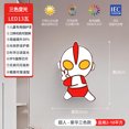 thumbnail image 1 of Lámpara de pared para habitación de niños de dibujos animados iJi, lámpara de noche led con forma de ojo de Hello Kitty para dormitorio de niño y niña, princesa, 1 of 5