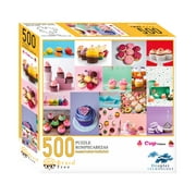 Brain Tree - Birthday Cupcakes 500 Pieces Adult Jigsaw Puzzle: With Droplet Technology for Anti Glare & Soft Touch (Other)