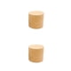 thumbnail image 1 of Kearding Posavasos de corcho autoadhesivos de 10 piezas, posavasos redondos de para oficina, dormitorio, taza de agua, alfombrillas para 90x1mm 2piezas, 1 of 6