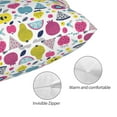 thumbnail image 3 of Kdxio Cotton Pillow Cases 20"x30" Pillowcases,Soft and Breathable Bedroom Pillow Cases-Doodle Fruits, 3 of 8