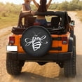 thumbnail image 3 of KAKALAD Bee Spare Tire Cover Universal Vehicle Accessories Buckle Car Tools 15”in, 3 of 6