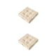 thumbnail image 3 of Cojín cuadrado Advancent para asiento Beige 42*42*9cm 2piezas, 3 of 6