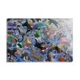 thumbnail image 1 of Raining Cats and Dogs Rectangle Acrylic Fridge Refrigerator Magnet, 1 of 5