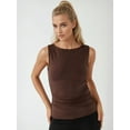 thumbnail image 4 of Boat Neck Slim Fit Knitted Top, 4 of 4