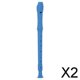 thumbnail image 1 of Clarinete Desmontable CUTICAT Alto de 2x 8 Agujeros con Estuche 2 Piezas, 1 of 8