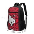 thumbnail image 3 of Hello Kitty Backpack Bookbag Casual Daypack Travel Backpacks for Work Hiking Camping, 3 of 6