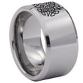 thumbnail image 3 of Celtic Pentacle Tungsten Carbide Ring, 3 of 9