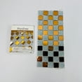 thumbnail image 5 of DiyoZone Glass Tiles Grout Decorative Tile, Gold and Silver, for Kitchen Backsplash or Bathroom Backsplash, 5 of 5