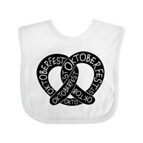 Inktastic Oktoberfest Pretzel Boys or Girls Baby Bib