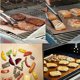 thumbnail image 1 of unbranded 2Ud Tapetes De Barbacoa Beige Antiadherentes Para Cocina Exterior Y Picnics Portátiles, 1 of 6