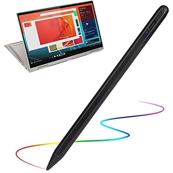 LinQingQ Stylus Pens for Lenovo Yoga Tab Pencil, Capacitive High Sensitivity Digital Pencil with 1.5mm Ultra Fine Tip Stylus Pencil for Lenovo Yoga Tab Pen, Dark Black