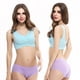 thumbnail image 3 of Sujetador deportivo con borde de encaje y hebilla cruzada en la parte delantera, soporte ajustable para el pecho, chaleco para correr y yoga, 3 of 5