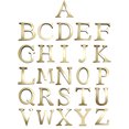 thumbnail image 2 of Pegatizas Pared Gold English Letters 3D Mirror Acrílico+Alfabeto Arte (N), 2 of 8