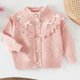 thumbnail image 1 of Suéter de punto cálido, moderno y versátil, de manga larga, para niños de talla mediana y grande. Chaqueta tipo cárdigan para niños., 1 of 7