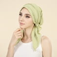 thumbnail image 2 of Dalrosia Women Pre-Tied Beanie Headwear Turban Beanie Caps Head Wrap Headscarf for Women Sleep Hair Cover Hat, 2 of 4