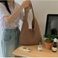thumbnail image 4 of Straw Shoulder Bag for Women, Hand-Woven Tote Bag Summer Beach Bag Rattan Handbag,Boho Bag, 4 of 8