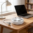 thumbnail image 5 of Home Decor Round Power Strip With USB Charging Ports & Night Light – Surge Protector Power Extension With Design Ideal 6.3", 5 of 7