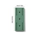 thumbnail image 3 of 4 Uds toma de corriente Fixer Rack enchufes montados en la pared soporte de almacenamiento herramientas (verde) Wdftyju Libre de BPA, 3 of 3