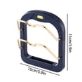 thumbnail image 3 of Estante de Pared para Tapas de Ollas – Estante de Cocina Sin Perforaciones para Tablas de Cortar, Tablas de Picar y Utensilios, Organizador Multifuncional para Un Almacenamiento Ordenado En La Encime, 3 of 6
