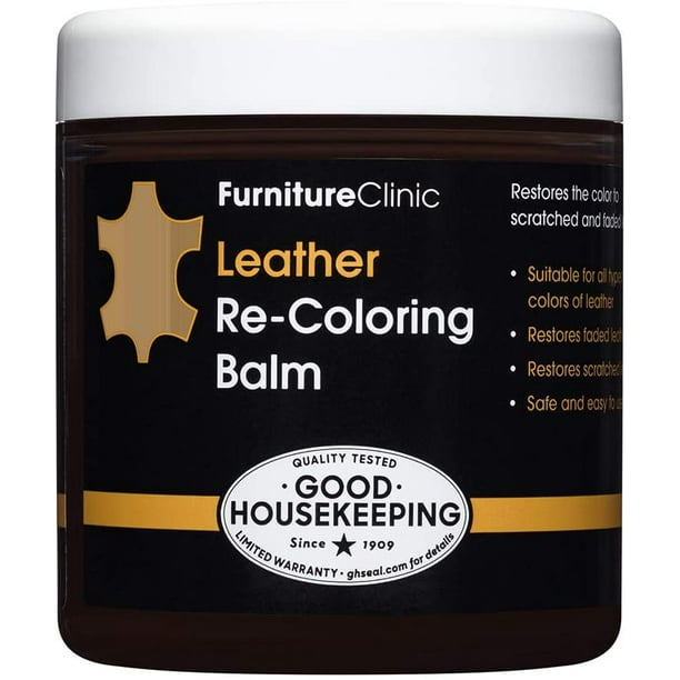 Furniture Clinic Leather Recoloring Balm (8.5 fl oz) Leather Color
