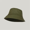thumbnail image 6 of CoCopeaunts Beach Bucket Hat Unisex Solid Color Foldable Women's Simple Basin Hat Fisherman Hat Men's Beach Fishing Sun Cap, 6 of 8