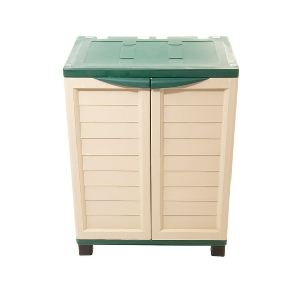 Starplast Heavy Duty with 2 shelves, Beige/Green