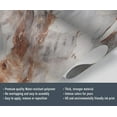 thumbnail image 4 of Gray And White Rendered Marble Texture 3D Wall Murals Wallpaper, Abstract Cracks Wall Poster Murals, Wall Painting Art Wallpaper For Living Room And Bedroom 98.4"W x 68.9"H (Not Peel and Stick), 4 of 6