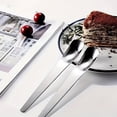 thumbnail image 6 of Stainless Steel Ice Cream Spoon,7.3inch Long Handle Flat Head Spoons, Dessert Spoon for Cake, Coffee Tea Stirring Spoons, Tiny Teaspoon for Ice Cream, Creative Flat Spoon for Dessert, 6 of 7