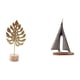 thumbnail image 1 of Escultura de metal abstracta nórdica en forma de hoja y estatua de , figura creativa, adorno para mesa, fiesta, decoración del hogar y la habita, 1 of 8