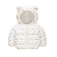 thumbnail image 2 of Godderr Kids Toddler Down Jacket Winter Clothes Baby Outwear Toddler Winter Ears Hooded Puffer Coat for Boys Girls 1-7T, 2 of 6