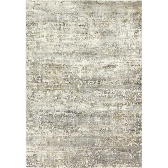Dynamic Rugs CC9123533190 7 ft. 10 in. x 10 ft. 10 in. Castilla 3533 Rectangle Modern Area Rug - 190 Cream & Grey