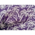 thumbnail image 5 of oneOone Cotton Poplin Purple Fabric Tropical Palm Tree Sewing Craft Projects Fabric Prints By Yard 56 Inch Wide, 5 of 5