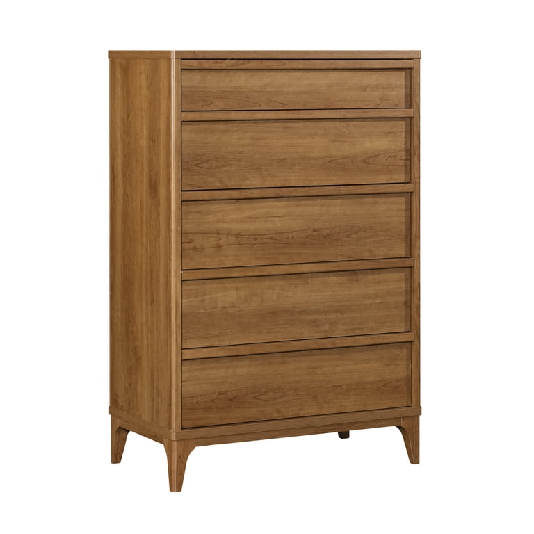 Better Homes & Gardens Greyson 5-Drawer Dresser, Acorn Finish - Walmart.com