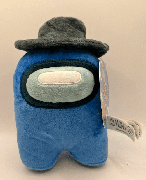 Among Us Plush Blue Crewmate With Black Hat - Walmart.com